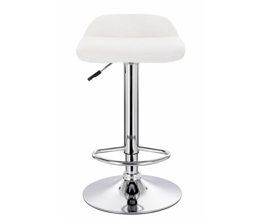 Барный стул Everprof Form Экокожа Белый, изображение 2 | Интернет магазин мебели и декора LifeDekor