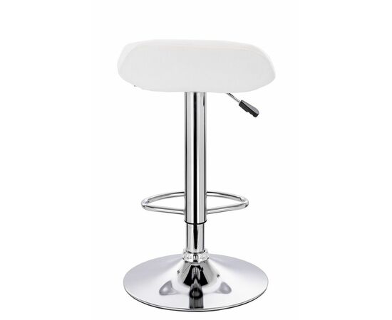 Барный стул Everprof Form Экокожа Белый, изображение 4 | Интернет магазин мебели и декора LifeDekor