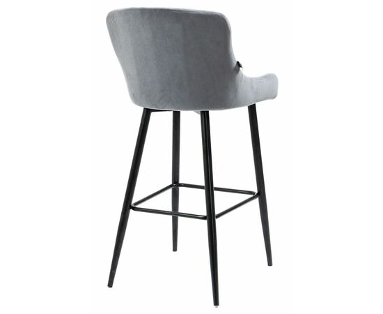 Барный стул Everprof Nico Ткань Серый, изображение 4 | Интернет магазин мебели и декора LifeDekor