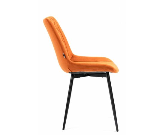 Обеденный стул Everprof Ralph Ткань Оранжевый, изображение 3 | Интернет магазин мебели и декора LifeDekor