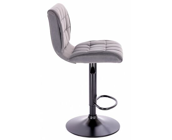 Барный стул Everprof Richy Ткань Серый, изображение 3 | Интернет магазин мебели и декора LifeDekor