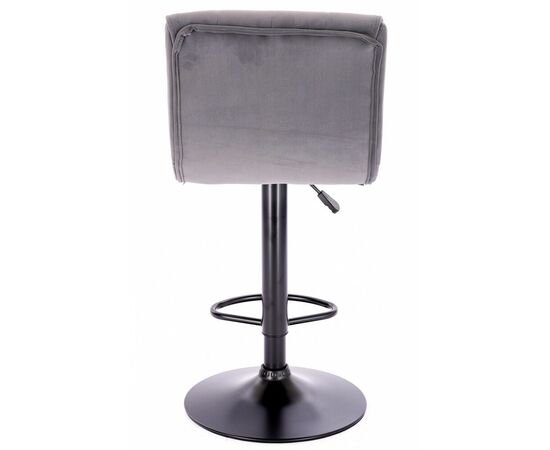 Барный стул Everprof Richy Ткань Серый, изображение 4 | Интернет магазин мебели и декора LifeDekor