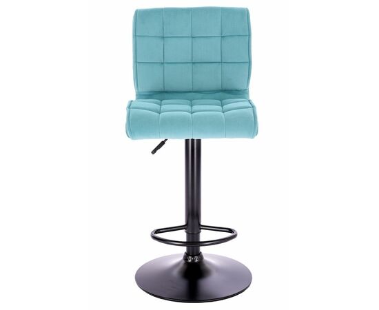 Барный стул Everprof Richy Ткань Бирюзовый, изображение 2 | Интернет магазин мебели и декора LifeDekor