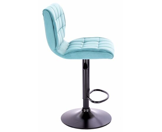 Барный стул Everprof Richy Ткань Бирюзовый, изображение 3 | Интернет магазин мебели и декора LifeDekor