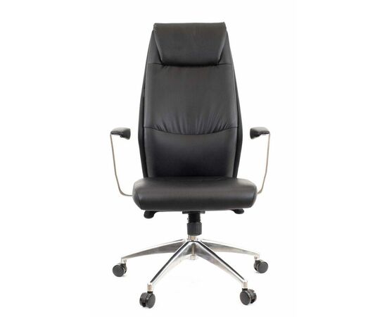 Премиум кресло Everprof London Экокожа Черный, изображение 3 | Интернет магазин мебели и декора LifeDekor