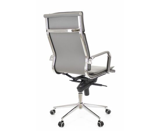 Кресло руководителя Everprof Nerey M Экокожа Серый, изображение 3 | Интернет магазин мебели и декора LifeDekor