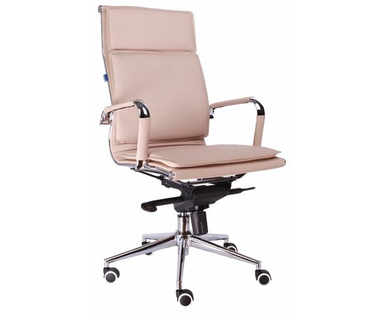 Кресло руководителя Everprof Nerey M Экокожа Бежевый | Интернет магазин мебели и декора LifeDekor