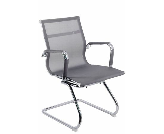 Кресло для посетителей Everprof Opera CF Сетка Серый | Интернет магазин мебели и декора LifeDekor