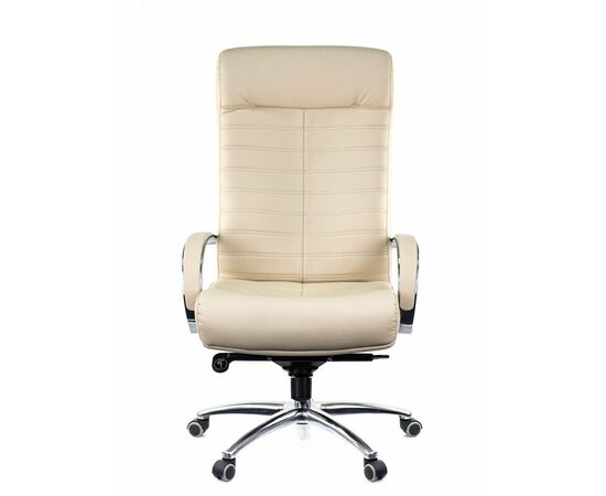 Кресло руководителя Everprof Orion AL M Кожаное Бежевый, изображение 3 | Интернет магазин мебели и декора LifeDekor