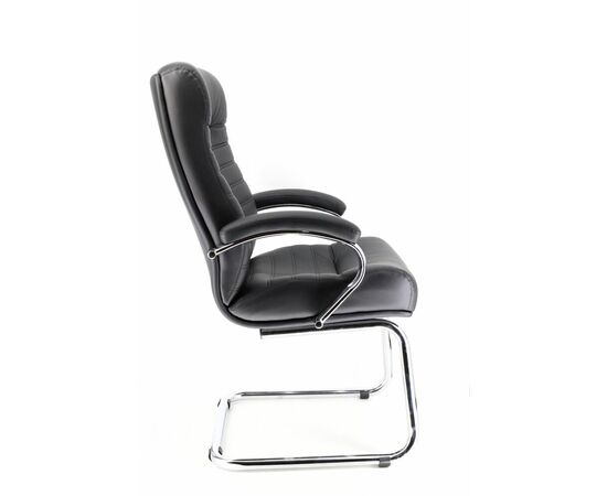 Кресло для посетителей Everprof Orion CF Экокожа Черный, изображение 2 | Интернет магазин мебели и декора LifeDekor