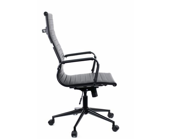 Кресло руководителя Everprof Rio Black T Экокожа Черный, изображение 2 | Интернет магазин мебели и декора LifeDekor