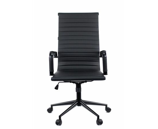 Кресло руководителя Everprof Rio Black T Экокожа Черный, изображение 3 | Интернет магазин мебели и декора LifeDekor