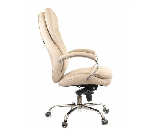Кресло руководителя Everprof Valencia M Экокожа Бежевый, изображение 2 | Интернет магазин мебели и декора LifeDekor