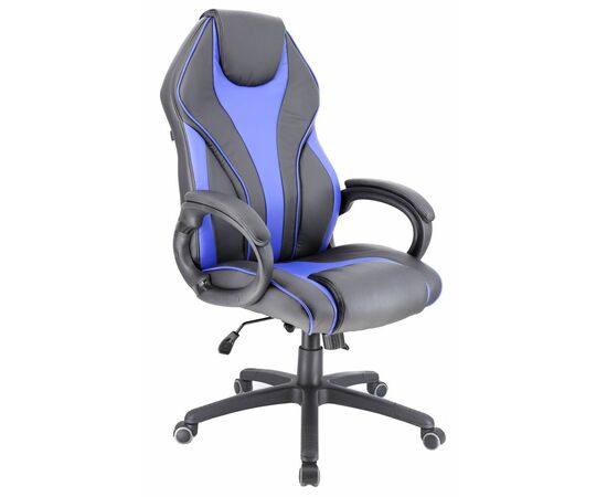 Геймерское кресло Everprof Wing TM Экокожа Синий | Интернет магазин мебели и декора LifeDekor