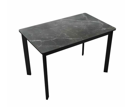 Стол DikLine LK110 Керамика Черный мрамор/подстолье черное/опоры черные, изображение 7 | Интернет магазин мебели и декора LifeDekor