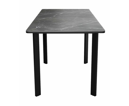 Стол DikLine LK110 Керамика Черный мрамор/подстолье черное/опоры черные, изображение 6 | Интернет магазин мебели и декора LifeDekor