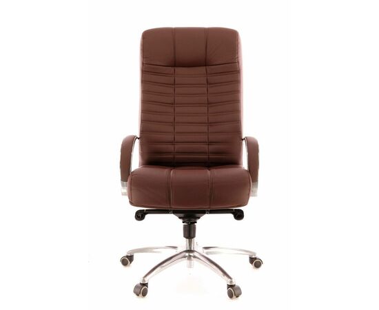 Кресло руководителя Everprof Atlant AL M Экокожа Коричневый, изображение 3 | Интернет магазин мебели и декора LifeDekor