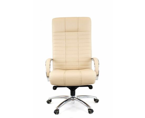 Кресло руководителя Everprof Atlant AL M Экокожа Бежевый, изображение 3 | Интернет магазин мебели и декора LifeDekor