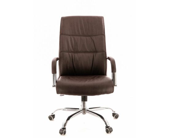 Кресло руководителя Everprof Bond TM Экокожа Коричневый, изображение 3 | Интернет магазин мебели и декора LifeDekor