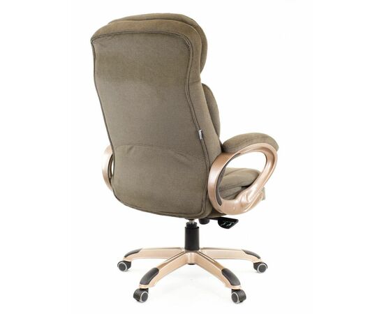 Кресло руководителя Everprof Boss T Ткань Коричневый, изображение 3 | Интернет магазин мебели и декора LifeDekor