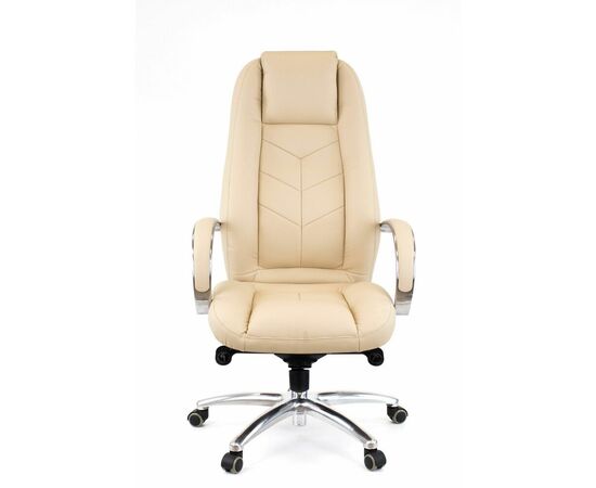 Кресло руководителя Everprof Drift Lux M Кожаное Бежевый, изображение 3 | Интернет магазин мебели и декора LifeDekor