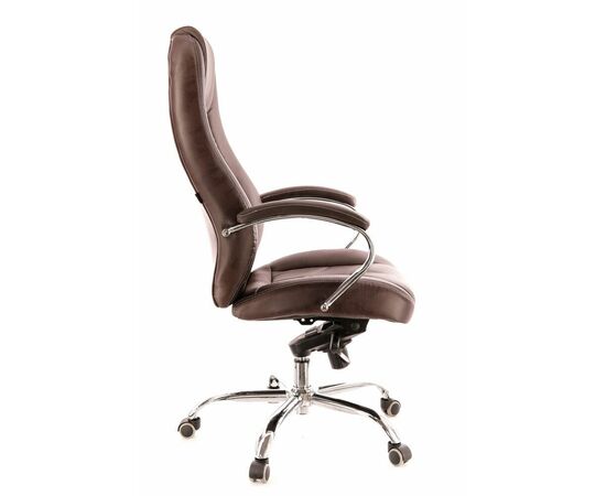Кресло руководителя Everprof Drift M Экокожа Коричневый, изображение 2 | Интернет магазин мебели и декора LifeDekor