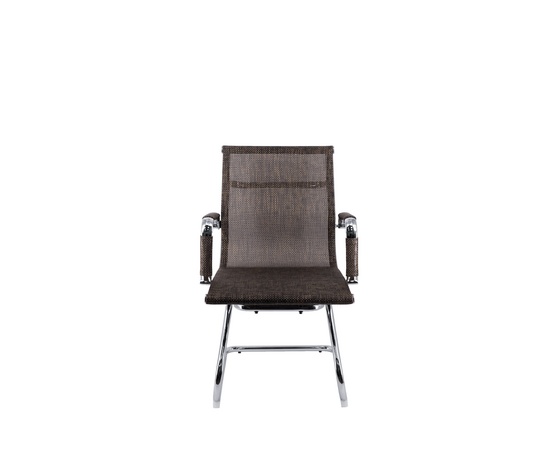 Кресло для посетителей Everprof Opera CF Сетка Коричневый, изображение 2 | Интернет магазин мебели и декора LifeDekor