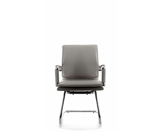 Кресло для посетителей Everprof Nerey CF Экокожа Серый, изображение 3 | Интернет магазин мебели и декора LifeDekor