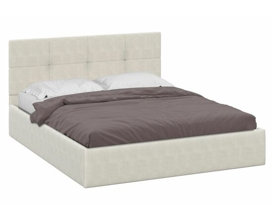 Кровать Манака 160х200 бежевая | Интернет магазин мебели и декора LifeDekor