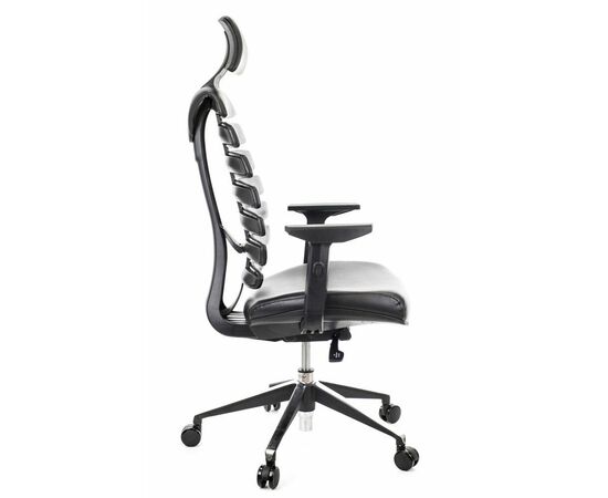 Эргономичное кресло Everprof Ergo Black Экокожа Черный, изображение 2 | Интернет магазин мебели и декора LifeDekor