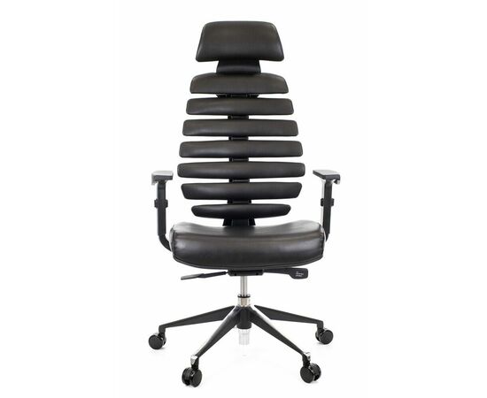 Эргономичное кресло Everprof Ergo Black Экокожа Черный, изображение 3 | Интернет магазин мебели и декора LifeDekor