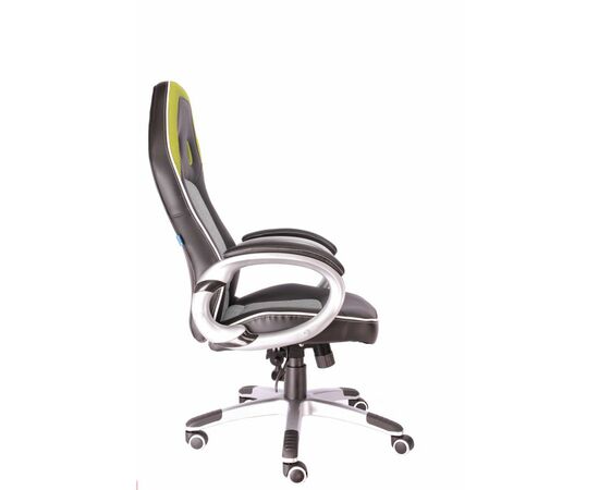 Геймерское кресло Everprof Drive TM Ткань+Экокожа Зеленый, изображение 2 | Интернет магазин мебели и декора LifeDekor