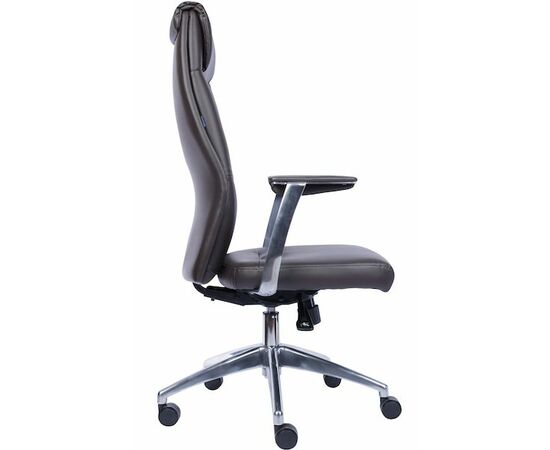 Премиум кресло Everprof London Экокожа Коричневый, изображение 2 | Интернет магазин мебели и декора LifeDekor