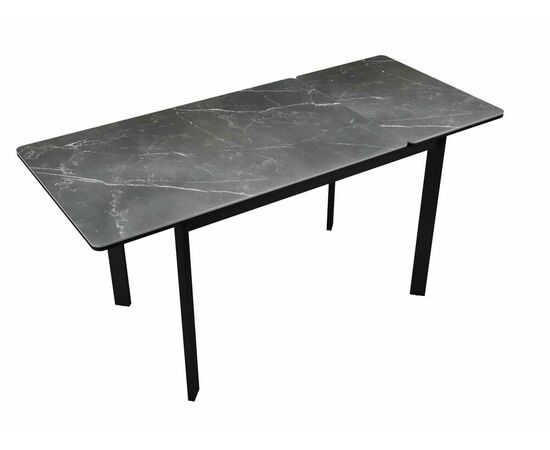 Стол DikLine LK110 Керамика Черный мрамор/подстолье черное/опоры черные, изображение 8 | Интернет магазин мебели и декора LifeDekor