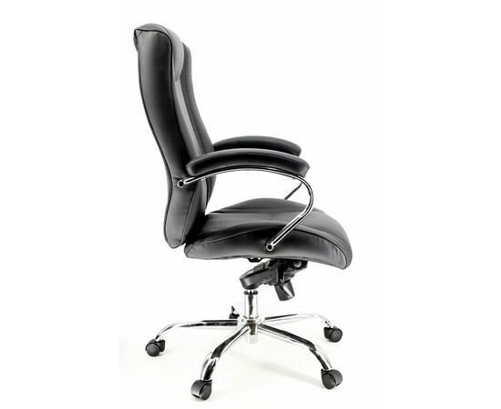 Кресло руководителя Everprof King LB M Экокожа Черный, изображение 2 | Интернет магазин мебели и декора LifeDekor