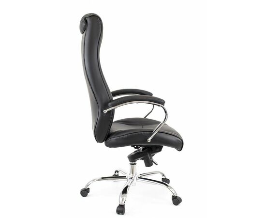 Кресло руководителя Everprof King M Экокожа Черный, изображение 3 | Интернет магазин мебели и декора LifeDekor