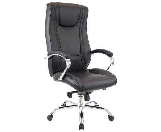 Кресло руководителя Everprof King M Кожаное Черный | Интернет магазин мебели и декора LifeDekor