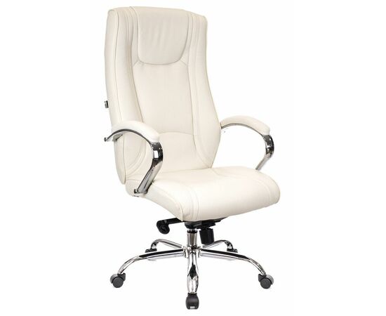 Кресло руководителя Everprof King M Экокожа Кремовый | Интернет магазин мебели и декора LifeDekor