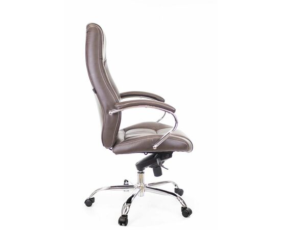 Кресло руководителя Everprof Kron M Экокожа Коричневый, изображение 2 | Интернет магазин мебели и декора LifeDekor