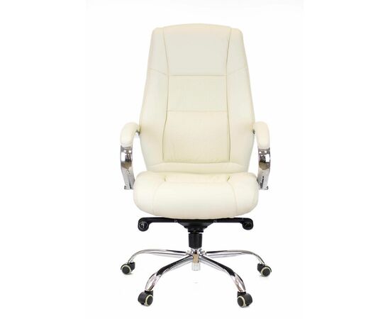 Кресло руководителя Everprof Kron M Экокожа Бежевый, изображение 3 | Интернет магазин мебели и декора LifeDekor