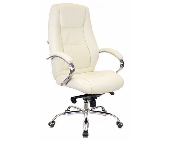 Кресло руководителя Everprof Kron M Экокожа Бежевый | Интернет магазин мебели и декора LifeDekor