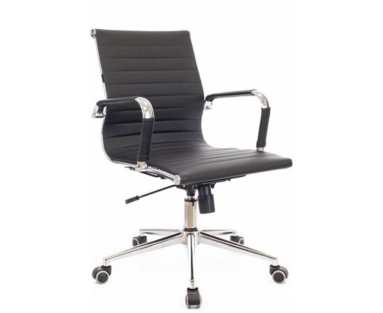Операторское кресло Everprof Leo T Экокожа Черный | Интернет магазин мебели и декора LifeDekor