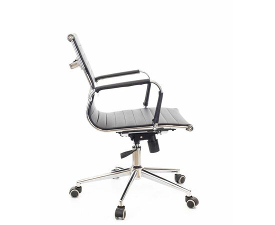 Операторское кресло Everprof Leo T Экокожа Черный, изображение 2 | Интернет магазин мебели и декора LifeDekor