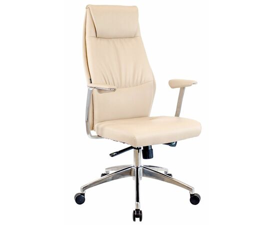 Премиум кресло Everprof London Экокожа Бежевый | Интернет магазин мебели и декора LifeDekor