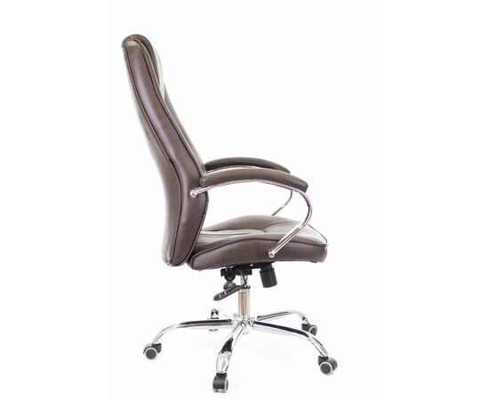 Кресло руководителя Everprof Long TM Экокожа  Коричневый, изображение 2 | Интернет магазин мебели и декора LifeDekor