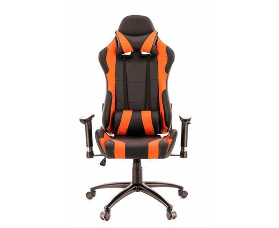 Геймерское кресло Everprof Lotus S2 Экокожа Оранжевый, изображение 3 | Интернет магазин мебели и декора LifeDekor
