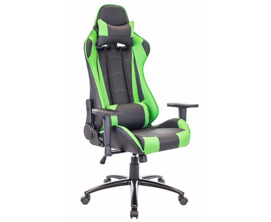 Геймерское кресло Everprof Lotus S9 Экокожа Зеленый | Интернет магазин мебели и декора LifeDekor