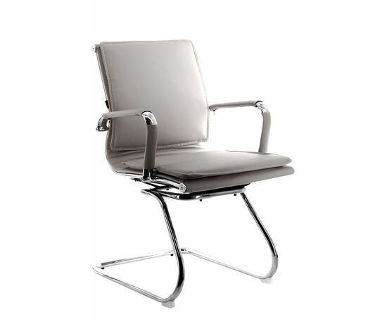 Кресло для посетителей Everprof Nerey CF Экокожа Серый | Интернет магазин мебели и декора LifeDekor