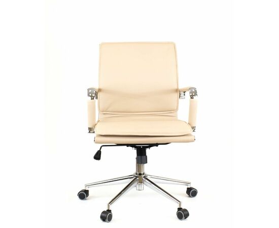 Операторское кресло Everprof Nerey LB T Экокожа Бежевый, изображение 3 | Интернет магазин мебели и декора LifeDekor