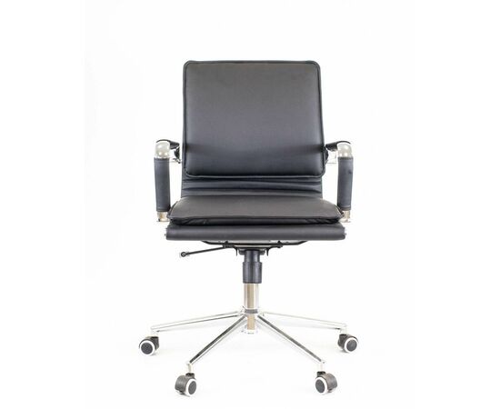 Операторское кресло Everprof Nerey LB T Экокожа Черный, изображение 3 | Интернет магазин мебели и декора LifeDekor